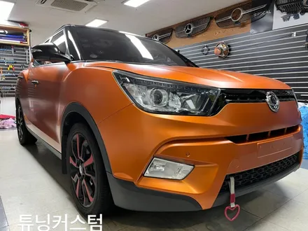 티볼리 전체랩핑제거 및 전체랩핑 장안동랩핑전문점 / 동대문,광진구,중랑구