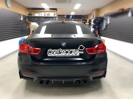 Bmw m4 사틴블랙 전체랩핑 시공(에이버리슈프림).장안동랩핑전문점.튜닝커스텀 / 동대문구 장안동