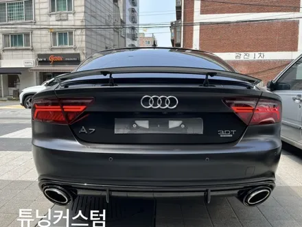 아우디 a7 사틴블랙전체랩핑.장안동랩핑전문점.튜닝커스텀 / 동대문,광진구,중랑구