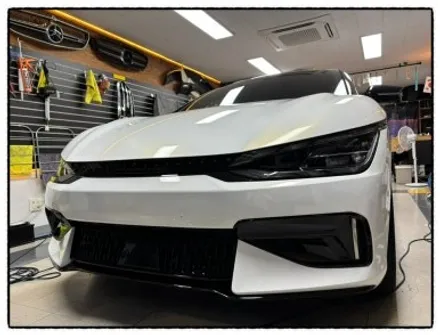 ev6 gt 투톤 전체 랩핑으로 더욱 스포츠 하게 변신 후 달려 보자^^ / 동대문구 장안동