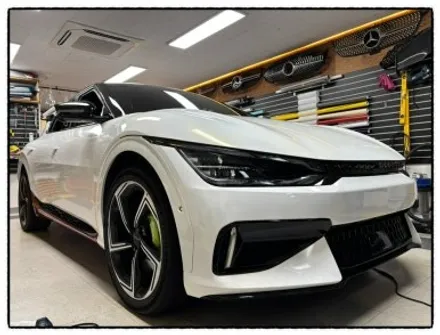 ev6 gt 투톤 전체 랩핑으로 더욱 스포츠 하게 변신 후 달려 보자^^ / 동대문구 장안동
