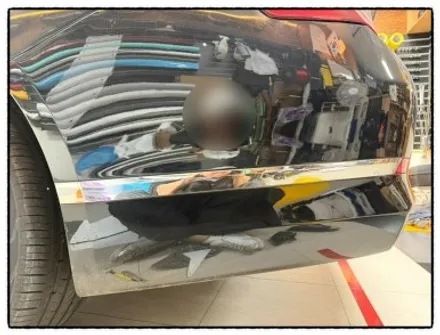제네시스 g80 차량에 있는 모든 크롬 랩핑과 블랙 엠블럼. 레터링 교환으로 멋지게 만들어 보자^^ / 동대문구 장안동