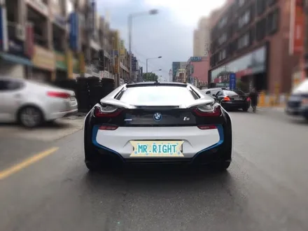 bmw i8 화이트 전체랩핑 시공 하다.장안동랩핑전문점.튜닝커스텀 / 동대문구 장안동