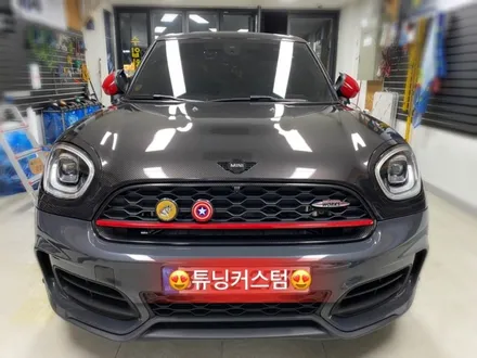 미니 컨트리맨 리얼카본실내.전체랩핑 시공.장안동랩핑전문점.튜닝커스텀 / 동대문구 장안동
