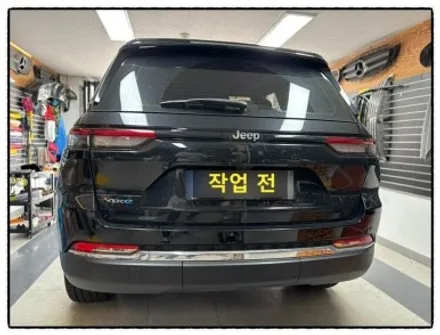 지프 그랜드 체로키 크롬 랩핑 및 엠블럼. 레터링 랩핑으로 나만의 스타일러 만들어 보자^^ / 동대문구 장안동