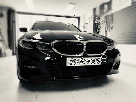 bmw320i 그릴랩핑 시공 해보자.장안동랩핑전문점.튜닝커스텀 / 동대문구 장안동