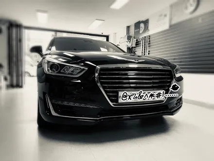 제네시스 eq900 led무빙 주차번호판 시공해보자.장안동주차번호판장착점.튜닝커스텀 / 동대문구 장안동