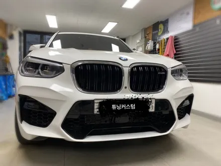 bmw x3m 그릴크롬 및 휀다에어덕트크롬랩핑 시공.장안동랩핑전문점.튜닝커스텀 / 동대문구 장안동