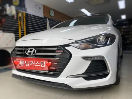 아반떼ad 루프스킨 시공 해보자.장안동랩핑전문점.튜닝커스텀 / 동대문구 장안동