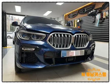 bmw x6 본넷 랩핑 제거 후 다시 랩핑 해보자. / 동대문구 장안동