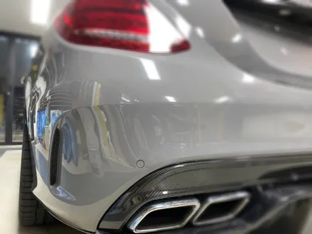 벤츠 c63s amg 전체랩핑.카본스포일러랩핑.ppf 시공.장안동랩핑전문점.튜닝커스텀 / 동대문구 장안동