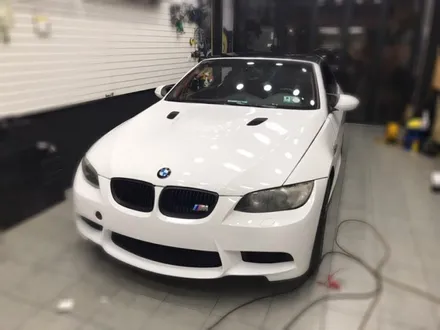 bmw 328i 컨버터블 에이버리 화이트 전체랩핑 시공 해보자 .군자동랩핑 .튜닝커스텀 / 동대문구 장안동
