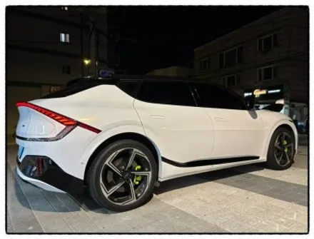 ev6 gt 투톤 전체 랩핑으로 더욱 스포츠 하게 변신 후 달려 보자^^ / 동대문구 장안동