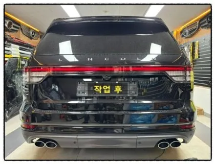 링컨 에비에이터 블랙 에디션 랩핑 및 휠 도색하면 어떤 변화가 있을까?? / 동대문구 장안동