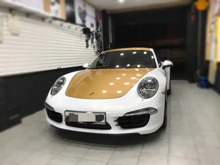 포르쉐 911 카레라 4s 전체랩핑 시공 완료 하였습니다 #장안동랩핑 #튜닝커스텀 / 동대문구 장안동
