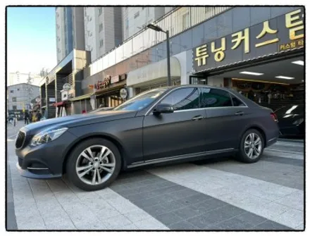 벤츠 e220 차량 전체 랩핑 하면 괜찮을까?? / 동대문,광진구,중랑구