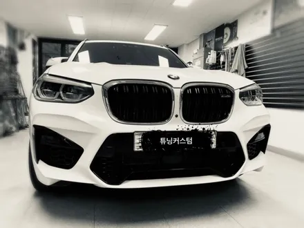 bmw x3m 그릴크롬 및 휀다에어덕트크롬랩핑 시공.장안동랩핑전문점.튜닝커스텀 / 동대문구 장안동