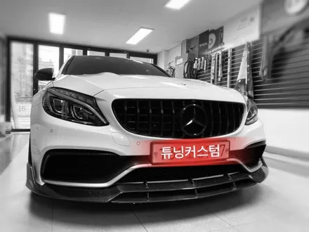 벤츠 c63s amg 전체랩핑.카본스포일러랩핑.ppf 시공.장안동랩핑전문점.튜닝커스텀 / 동대문구 장안동