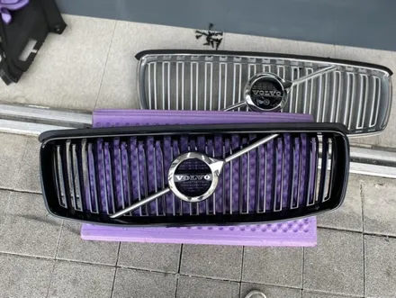 볼보 xc90 블랙그릴교환 및 범퍼 디퓨져 블랙랩핑 !!! / 동대문,광진구,중랑구