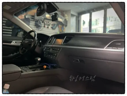 제네시스 g330 크롬 랩핑 하면 이뻐 질까?? / 동대문,광진구,중랑구