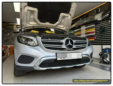 벤츠 glc 220d 아이나비 qxd 1 plus 블랙박스 와 전. 후방 와이퍼 교환 작업 / 동대문구 장안동