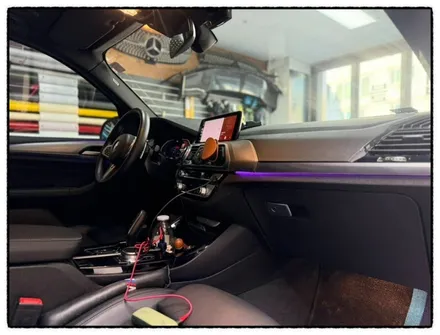 bmw x3 에코파워팩 12c 블랙박스 보조배터리 장착으로 차량을 보호해 보자!! / 동대문구 장안동