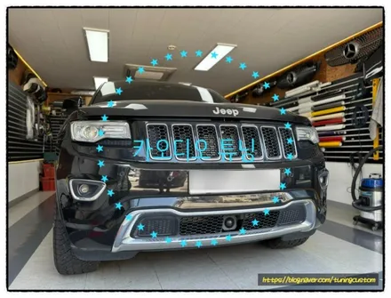 jeep 그랜드 체로키 앰프 와 서브우퍼 스피커 장착으로 베이스를 즐겨 보자^^ / 동대문구 장안동