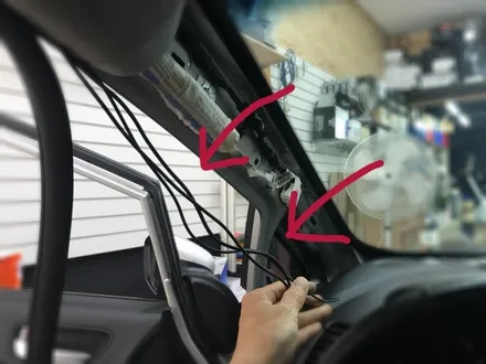 K3 마이딘ax8000 네비게이션매립 해보자 .왕십리네비게이션매립전문점.런사운드 / 동대문구 장안동