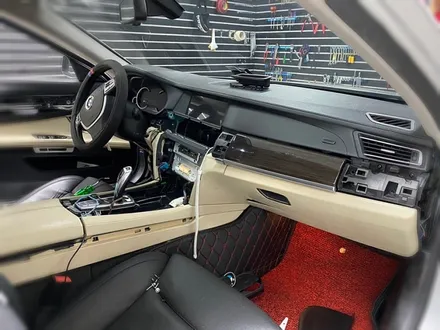 bmw 750li  3M Gloss Flip Ghost Pearl 유광 고스트 펄 실내랩핑 시공.동대문bmw실내랩핑전문점.튜닝커스텀 / 동대문구 장안동