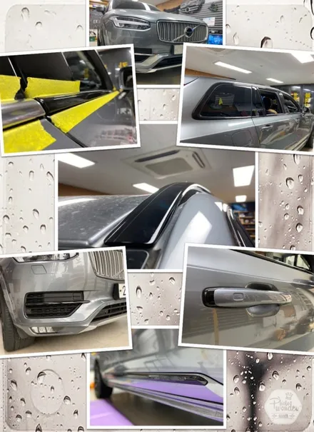 볼보 xc90 루프렉 및 모든크롬랩핑 시공 해보자.동대문랩핑전문점.튜닝커스텀 / 동대문,광진구,중랑구