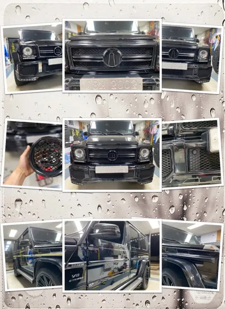 벤츠 g63amg 크롬 및 도어몰딩랩핑 해보자.왕십리랩핑전문점.튜닝커스텀 / 동대문,광진구,중랑구