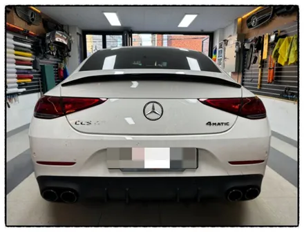 벤츠 cls 400d  cls53 amg 레터링 교환으로 업그레이드 차량 만들어 보자^^ / 동대문구 장안동