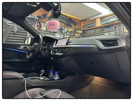 bmw 120 i 블랙 m 레터링 교환으로 고성능 차량으로 만들어 보자!! / 동대문구 장안동