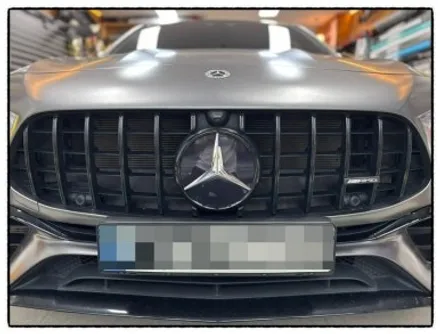 벤츠 a45 amg 그릴크롬랩핑. 라인랩핑으로 좀 더 스포티 하게 변신해 보자!! / 동대문구 장안동