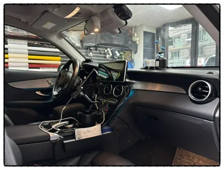벤츠 glc 350e 레터링 부쳐 보자!! / 동대문구 장안동