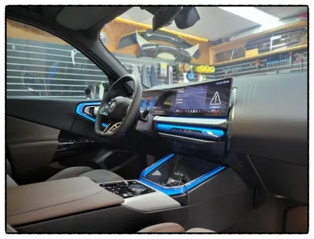 bmw x3 그릴 크롬 랩핑 하면 어떤 변화가 있을까?? / 동대문구 장안동