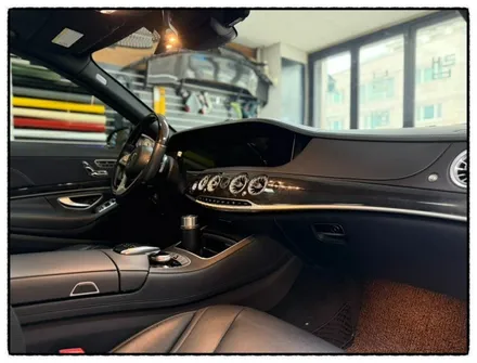벤츠 s350 차량에 s450. 4matic 레터링으로 업그레이드해 보자^^ / 동대문구 장안동