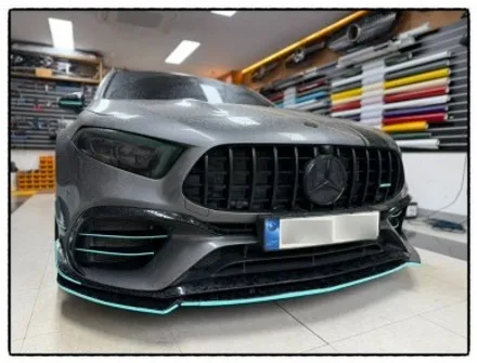 벤츠 a45 amg 국내 3대 밖에 없는 색상으로 전체 랩핑 하면 어떤 느낌이 나올까? 궁금하다!!! / 동대문구 장안동
