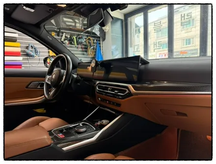 bmw m340i 3m 2080 사틴 블랙 색상으로 전체 랩핑 하면 어떤 변화가 있을까!! / 동대문구 장안동