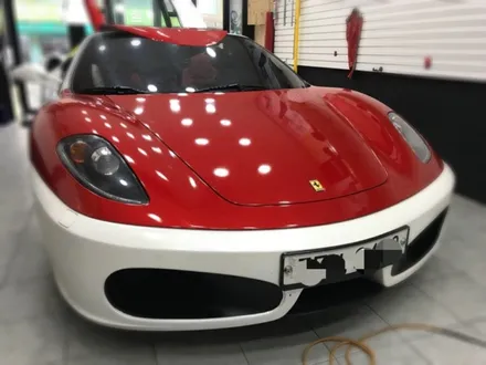 #화이트페라리 전체랩핑 해서 레드페라리 로 변신 #장안동랩핑 #튜닝커스텀 / 동대문구 장안동
