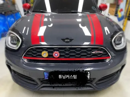 미니 컨트리맨 크롬리얼카본랩핑 시공.동대문랩핑전문점.튜닝커스텀 / 동대문구 장안동