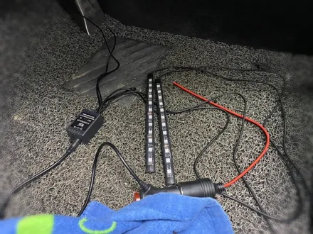 올뉴k5 rgb led 풋등 시공.성동구풋등전문점.튜닝커스텀 / 동대문구 장안동