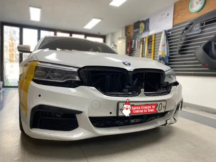 bmw520d 범퍼교환수리도색 해보자.동대문범퍼교환수리도색전문점.튜닝커스텀 / 동대문구 장안동