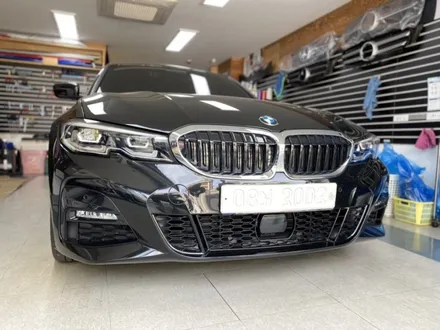 bmw320i 그릴크롬랩핑 시공 해보자.군자동랩핑전문점.튜닝커스텀 / 동대문,광진구,중랑구