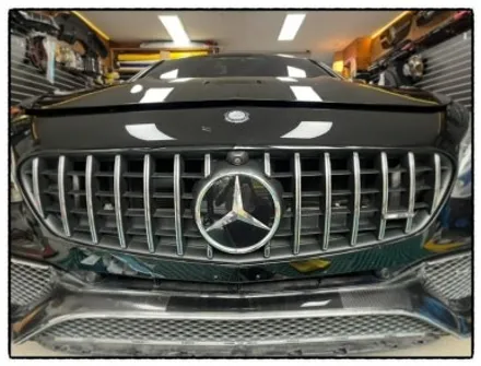 벤츠 s63 amg 투톤 랩핑 제거 후 크롬 랩핑. 포인트 랩핑 하면 어떤 변하게 올까?? / 동대문구 장안동