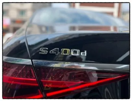 벤츠 s350d 차량 s400d. 4matic 엠블럼 부착으로 업그레이드해 보자^^ / 동대문구 장안동