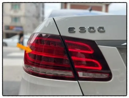 벤츠 e300 후미등 led 나가는 고질병 수리 하면 괜찮을까? / 동대문구 장안동