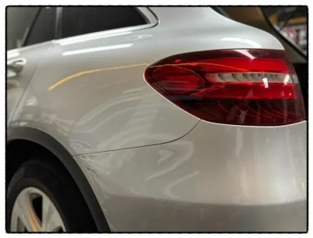 벤츠 glc 220d 뒤 휀다. 범퍼 부분 도색으로 흠집 없애 보자!! / 동대문구 장안동