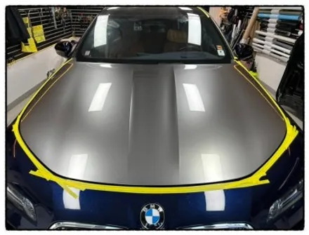 bmw 740i 듀오톤 투톤 랩핑과 코치 라인 랩핑으로 한층 더 고급스럽게 변신해 보자!! / 동대문구 장안동