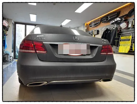 벤츠 e220 전체 래핑 제거 후 전체 래핑 제 작업으로 내 차량을 뽐내 보자^^ / 동대문구 장안동